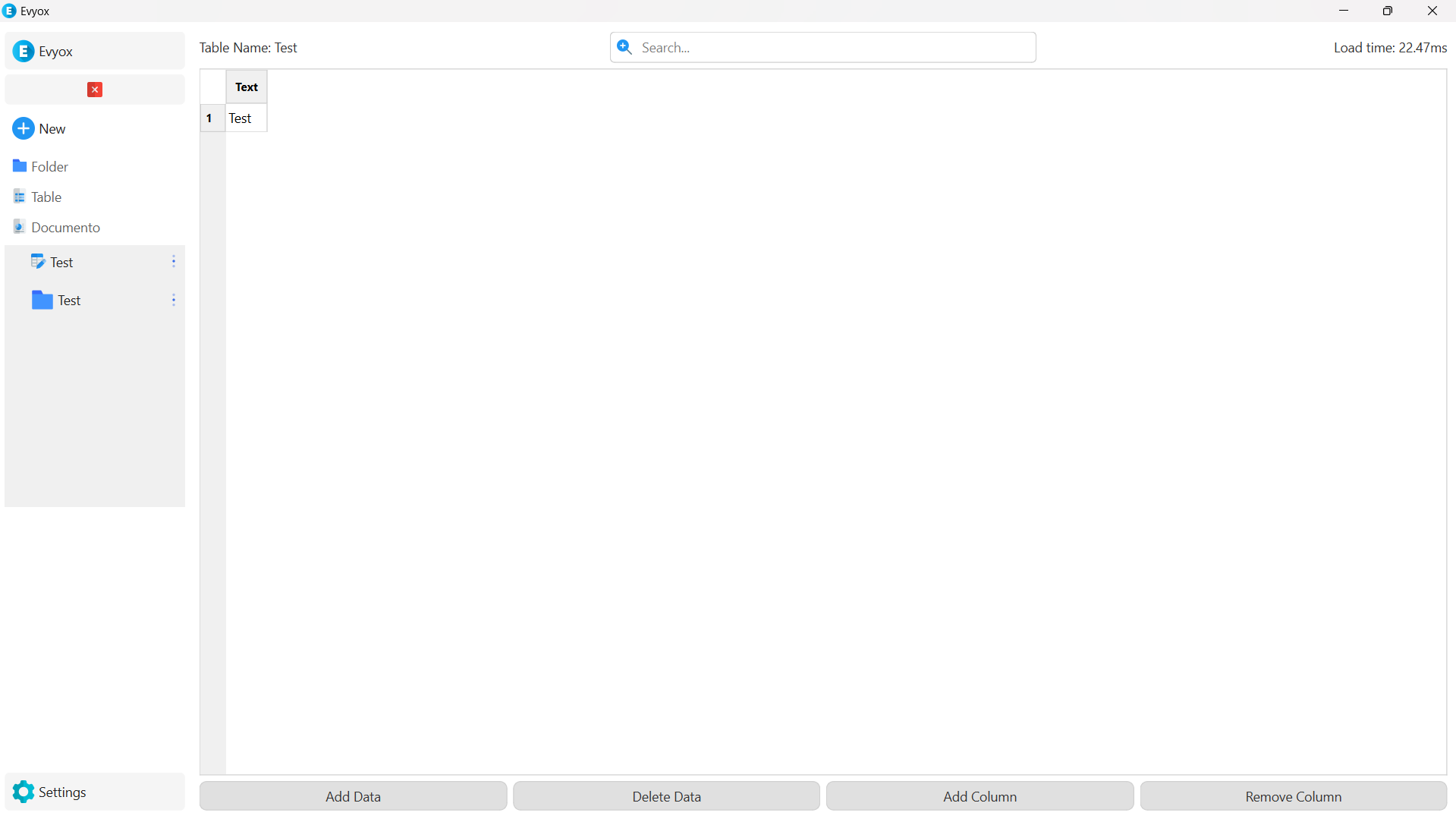 Evyox Features overview with intuitive navigation